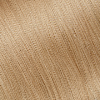 Славянские волосы в срезе окрашенные № DB4, пепельно-бежевый пшеничный блондин