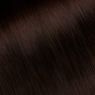 Славянские волосы на трессе № 6, светло-каштановый