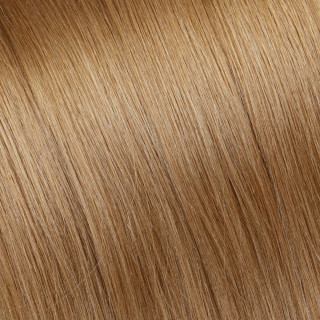 Славянские волосы на трессе № 27, рыже-золотистый блондин