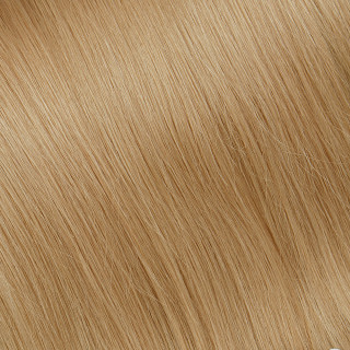 Славянские волосы на трессе № DB4, пепельно-бежевый пшеничный блондин